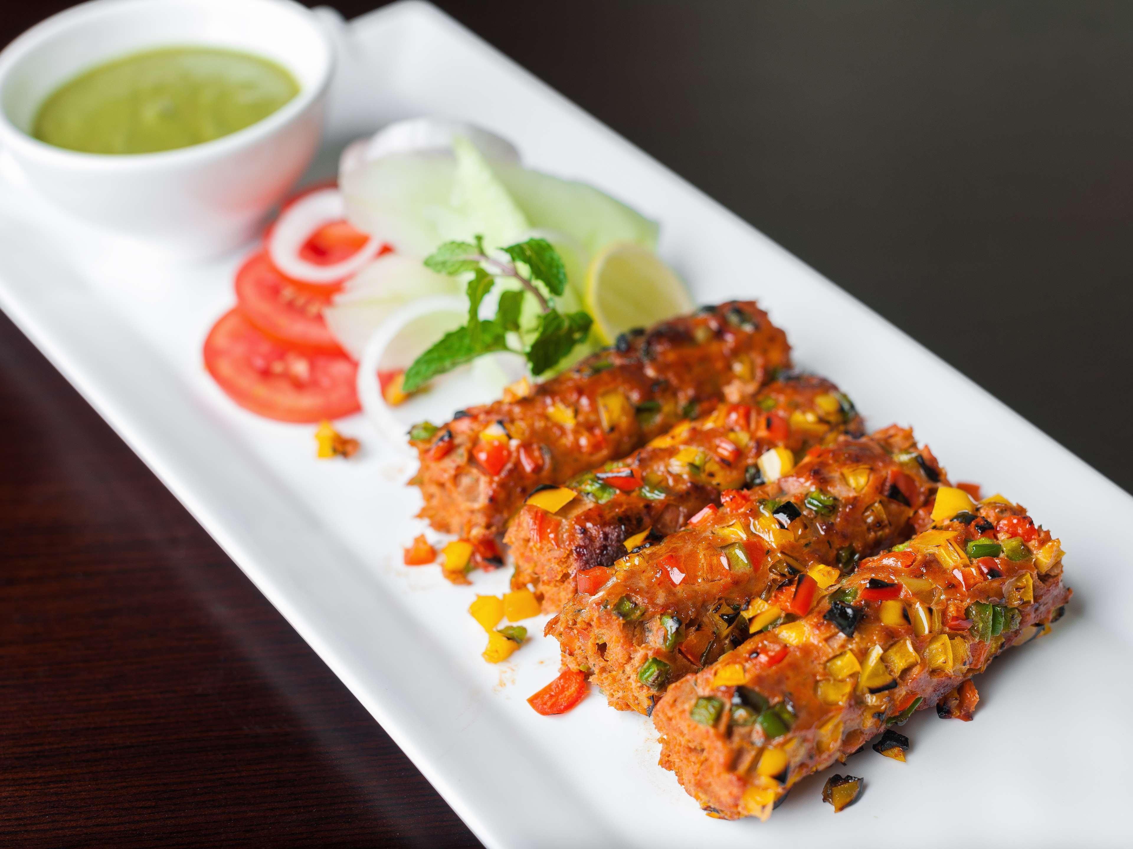 Hyatt Place Gurgaon Udyog Vihar Esterno foto Vegetable Seekh Kebab