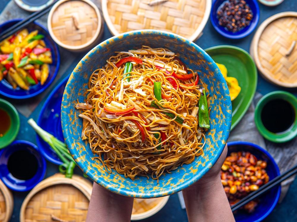 Hyatt Place Gurgaon Udyog Vihar Esterno foto A bowl of chow mein